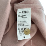 [3] AURALEE BRUSHED SUPER FINE WOOL FLANNEL SHIRT
