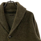 [M]  KAPITAL SHAWL COLLAR CARDIGAN KNIT SWEATER BROWN