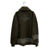 [M]  KAPITAL SHAWL COLLAR CARDIGAN KNIT SWEATER BROWN