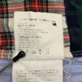 [M] COMME DES GARCONS HOMME TARTAN CHECK PATCHWORK SHIRT