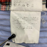 [M] COMME DES GARCONS HOMME TARTAN CHECK PATCHWORK SHIRT
