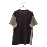 COMME DES GARCONS HOMME PLUS 2002SS MULTI-PANEL T-SHIRT BROWN