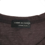 COMME DES GARCONS HOMME PLUS 2002SS MULTI-PANEL T-SHIRT BROWN