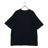 [4] AURALEE LUSTER PLAITING BOAT NECK TEE BLACK