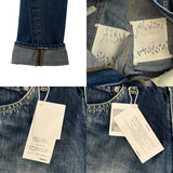 [W32 L30] VISVIM SOCIAL SCULPTURE DENIM 04D5 DAMAGE-PROCESSED JEANS INDIGO