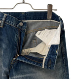 [W32 L30] VISVIM SOCIAL SCULPTURE DENIM 04D5 DAMAGE-PROCESSED JEANS INDIGO