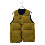 [1] VISVIM KORA REVERSIBLE DOWN VEST MUSTARD
