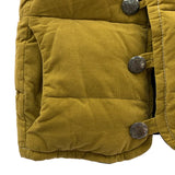 [1] VISVIM KORA REVERSIBLE DOWN VEST MUSTARD