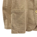 [2] VISVIM HICKORY STRIPE SINGLE TAILORED JACKET COAT