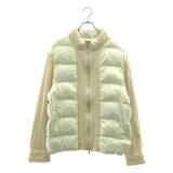 [3] UNDER COVER WOOL PANELED PADDED ZIP BLOUSON WHITE