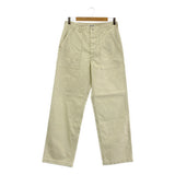 [3] AURALEE WASHED BAGGY SATIN BLEACHED BAKER PANTS