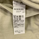 [3] AURALEE WASHED BAGGY SATIN BLEACHED BAKER PANTS