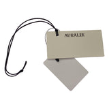 [3] AURALEE WASHED BAGGY SATIN BLEACHED BAKER PANTS