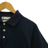 [1] VISVIM INDIGO WELLER S/S GIZA POLO SHIRT INDIGO