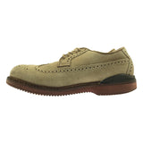 [9] VISVIM PATRICIAN WT-FOLK SUEDE WINGTIP SHOES (BEIGE)