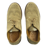 [9] VISVIM PATRICIAN WT-FOLK SUEDE WINGTIP SHOES (BEIGE)