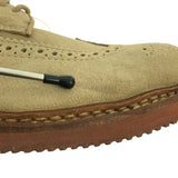 [9] VISVIM PATRICIAN WT-FOLK SUEDE WINGTIP SHOES (BEIGE)