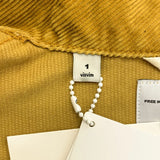 [1] VISVIM ARTIFACT COVERALL CORDUROY SLUB JACKET MUSTARD