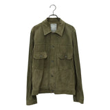 [2] VISVIM 101 JKT IT COW SUEDE KHAKI