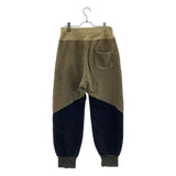[S] KAPITAL MIXED MATERIAL RECONSTRUCTED SWEATPANTS OLIVE