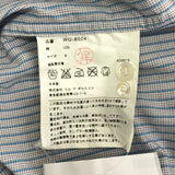[S] JUNYA WATANABE CDG MAN COTTON STRIPE PATCHWORK SHIRT