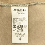 [4] AURALEE SUPER HIGH GAUZE NAPPED SWEAT P/O
