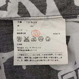 [L] BLACK COMME DES GARCONS ALL-OVER LOGO SHIRT 2016SS