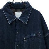 [4] VISVIM 25SS SS COACH DOWN COVERALL INDIGO