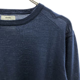 [S] VISVIM WOOL KNIT SWEATER NAVY