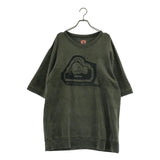 [L] UNDERCOVERISM 2002SS HAZE ERA PRINT SHORT SLEEVE SWEATSHIRT KHAKI