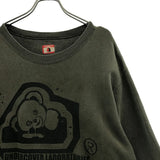 [L] UNDERCOVERISM 2002SS HAZE ERA PRINT SHORT SLEEVE SWEATSHIRT KHAKI