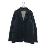 [2] VISVIM AIRMAN BLAZER COTTON LINEN DENIM JACKET BLACK