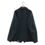 [2] VISVIM AIRMAN BLAZER COTTON LINEN DENIM JACKET BLACK