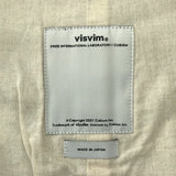 [2] VISVIM AIRMAN BLAZER COTTON LINEN DENIM JACKET BLACK