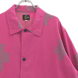 [L] NEEDLES COACH JACKET COTTON LINEN PINK