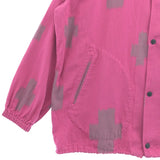 [L] NEEDLES COACH JACKET COTTON LINEN PINK