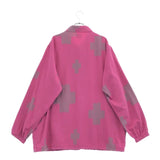 [L] NEEDLES COACH JACKET COTTON LINEN PINK