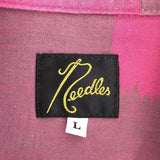 [L] NEEDLES COACH JACKET COTTON LINEN PINK
