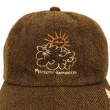 [F] VISVIM EXCELSIOR CAP WOOL LINEN BROWN