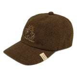 [F] VISVIM EXCELSIOR CAP WOOL LINEN BROWN