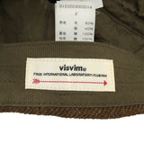 [F] VISVIM EXCELSIOR CAP WOOL LINEN BROWN