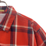 [3] UNDER COVER THE SHEPHERD SHIRRED CHECK SHIRT RED