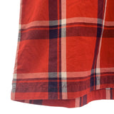 [3] UNDER COVER THE SHEPHERD SHIRRED CHECK SHIRT RED