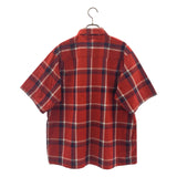 [3] UNDER COVER THE SHEPHERD SHIRRED CHECK SHIRT RED