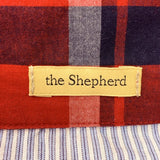 [3] UNDER COVER THE SHEPHERD SHIRRED CHECK SHIRT RED