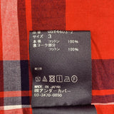 [3] UNDER COVER THE SHEPHERD SHIRRED CHECK SHIRT RED