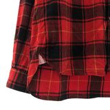 [M] COMME DES GARCONS HOMME FLANNEL CHECK SLEEVE PANEL SHIRT