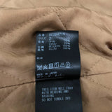 [2] UNDER COVER 2022AW QUILTED LINING WOOL BLEND HOODED SHIRT JACKET BEIGE