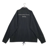[4] UNDER COVER COTTON LOGO COACH JACKET BLACK