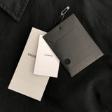[4] UNDER COVER COTTON LOGO COACH JACKET BLACK